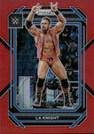 2023 LA Knight Panini Prizm WWE RED 080/299 #120 Friday Night Smackdown