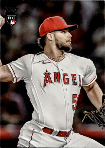 2024 Victor Mederos Topps SP TRUE PHOTO ROOKIE RC #270 Anaheim Angels