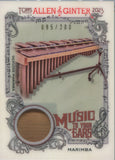 2023 Marimba Topps Allen & Ginter MUSIC TO YOUR EARS GENUINE RELIC 95/200 #MTYER-M