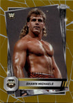 2025 Shawn Michaels Topps Chrome WWE GOLD REFRACTOR 04/50 #188 WWE Legend