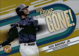 2023 Ken Griffey Jr. Topps Pristine Baseball Going Going Gone Gold Refractor 09/50 #GGG-8 Seattle Mariners