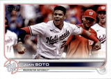 2022 Juan Soto Topps Series 1 SP VARIATION #150 Washington Nationals