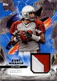 2024 Kurt Warner Topps Inception RELICS BLUE JERSEY PATCH 3/10 Arizona Cardinals #RC-KW