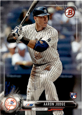 2017 Aaron Judge Topps Bowman ROOKIE New York Yankees #32 2