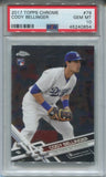 2017 Cody Bellinger Topps Chrome #79 PSA 10 ROOKIE LOS ANGELES DODGERS 0854
