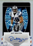 2024 Dat Nguyen Panini Certified SIGNED SEALED AND DELIVERED AUTO Dallas Cowboys #SSD-DNN