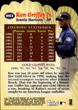 2000 Ken Griffey Jr. Topps HANDS OF GOLD Seattle Mariners #HG3