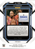 2023 LA Knight Panini Prizm WWE RED 080/299 #120 Friday Night Smackdown