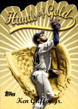 2000 Ken Griffey Jr. Topps HANDS OF GOLD Seattle Mariners #HG3