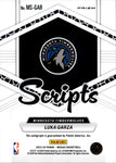 2023-24 Luka Garza Panini Mosaic SCRIPTS MOSAIC AUTO Minnesota Timberwolves #MS-GAR