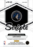 2023-24 Luka Garza Panini Mosaic SCRIPTS MOSAIC AUTO Minnesota Timberwolves #MS-GAR