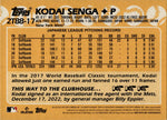 2023 Kodai Senga Topps ROOKIE 1988 DESIGN BLUE RC #2T88-17 New York Mets
