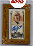 2025 Mike Schmidt Topps Allen & Ginter MINI FRAMED AUTO AUTOGRAPH #MA-MSC Philadelphia Phillies HOF