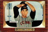 1955 Howie Judson Bowman #193 Cincinnati Reds BV $12