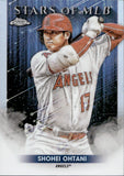 2022 Shohei Ohtani Topps Series 1 STARS OF MLB CHROME #SMLBC-24 Anaheim Angels