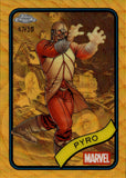 2025 Pyro Topps Chrome GOLD WAVE REFRACTOR 47/50 #66 Marvel