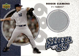 2002 Roger Clemens Upper Deck Authentics STARS OF '89 JERSEY RELIC #SL-RC New York Yankees