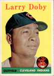 1958 Larry Doby Topps #424 Cleveland Indians BV $120