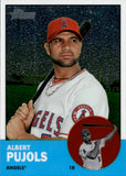 2012 Albert Pujols Topps Heritage Chrome 1260/1963 #HP8 Anaheim Angels