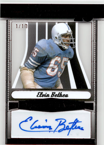 2024 Elvin Bethea Leaf Sports Heroes RED SIGNATURE DECADE AUTO 01/10 AUTOGRAPH #SD-EB1 Houston Oilers