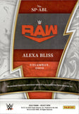 2022 Alexa Bliss Panini Select WWE SPARKS SHIRT RELIC #SP-ABL Monday Night Raw