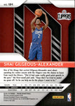 2018-19 Shai Gilgeous-Alexander Panini Prizm ROOKIE RC #184 Los Angeles Clippers 3