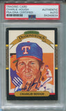 1986 Charlie Hough Donruss Diamond Kings PSA/DNA AUTHENTIC AUTO AUTOGRAPH #7 Texas Rangers 9634