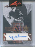 2023 Ulf Nilsson Leaf Ultimate X SIGNATURES AUTO 21/25 AUTOGRAPH #UXS-UN1 New York Rangers