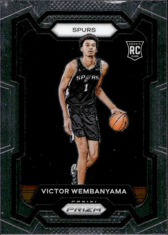 2023-24 Victor Wembanyama Panini Prizm ROOKIE RC #136 San Antonio Spurs