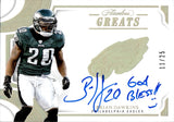 2025 Brian Dawkins Panini Flawless GREATS HOLO GOLD AUTO 11/25 AUTOGRAPH #G-BDS Phildaelphia Eagles