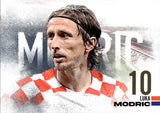 2024 Luka Modric Futera FX #FXL3I CROATIA