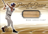 2000 Mark Grace Upper Deck SP Game Bat PIECE OF THE GAME BAT RELIC #MG Chicago Cubs