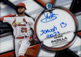 2025 Yairo Padilla Bowman Chrome PRIME CHROME SIGNATURES AUTO 32/50 AUTOGRAPH INSCRIPTION #PCS-YP St. Louis Cardinals