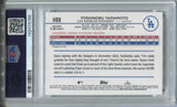 2024 Yoshinobu Yamamoto Topps Holiday VARIATION ROOKIE RC PSA 10 #H88 Los Angeles Dodgers 4166