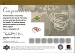 2000 Tony Gonzalez Upper Deck SP Authentic AUTO AUTOGRAPH #60 Kansas City Chiefs HOF