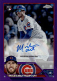 2023 Miles Mastrobuoni Topps Chrome PURPLE REFRACTOR ROOKIE AUTO 177/250 AUTOGRAPH #AC-MMA Chicago Cubs