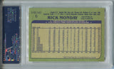1982 Rick Monday O-PEE-CHEE PSA 10 #6 Los Angeles Dodgers 4277