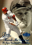 1999 Mark McGwire Flair Showcase Legacy Collection ROW 3 053/100 #9 St. Louis Cardinals