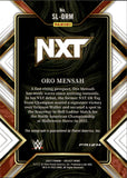 2023 Oro Mensah Panini Select WWE SIGNATURE SELECTIONS HOLO SILVER AUTO AUTOGRAPH #SL-ORM NXT