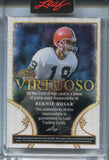 2026 Bernie Kosar Art of Sport VIRTUOSO BRONZE FOIL JERSEY 10/25 RELIC #V-2 Cleveland Browns