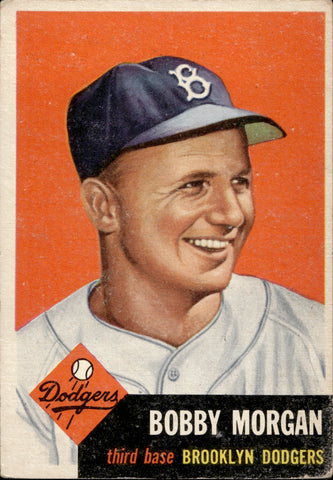 1953 Bobby Morgan Topps #85 Brooklyn Dodgers BV $50