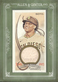 2023 Juan Soto Topps Allen & Ginter MINI FRAMED BAT RELIC #MFR-JS San Diego Padres