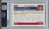2004 Yadier Molina Topps Chrome ROOKIE RC PSA 9 #219 St. Louis Cardinals 9218