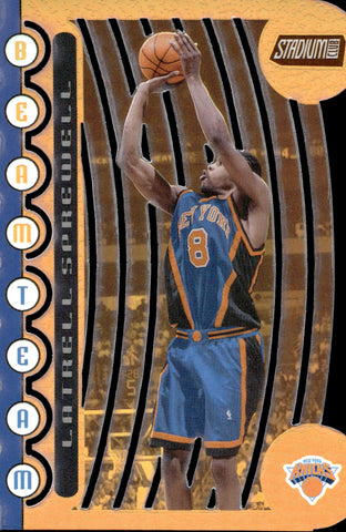  2002 Topps # 151 Latrell Sprewell New York Knicks