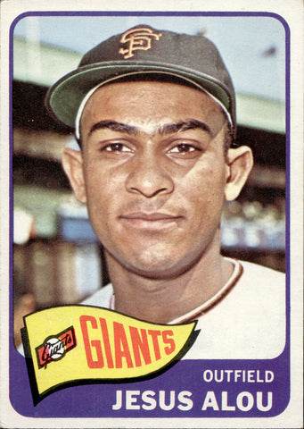 1965 Jesus Alou Topps #545 San Francisco Giants BV $25 2