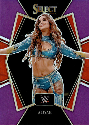 2022 Aliyah Panini Select WWE PURPLE PREMIER LEVEL 54/75 #127 Friday Night Smackdown