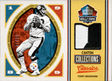 2017 Terry Bradshaw Panini Classics CANTON COLLECTIONS PATCH 33/50 RELIC #HOF-TB Pittsburgh Steelers HOF