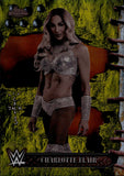 2025 Charlotte Flair Topps Chrome WWE x Cactus Jack GOLD REFRACTOR 08/50 #63 Friday Night Smackdown