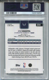 2025-26 Kon Knueppel Topps Chrome PRISM REFRACTOR ROOKIE RC PSA 9 #254 Charlotte Hornets 9856