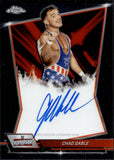 2026 Chad Gable Topps Chrome WWE RED BRAND AUTO AUTOGRAPH #RBA-CHA Monday Night Raw 2